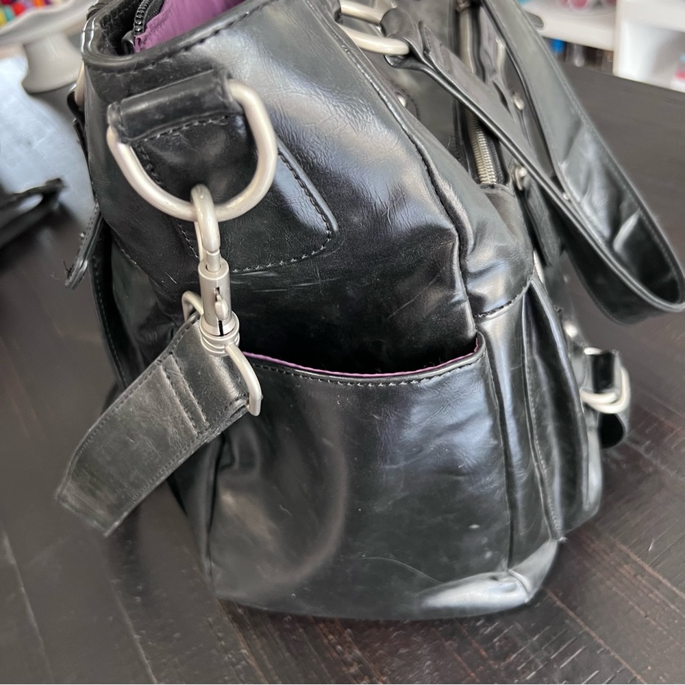 Kelly Moore Libby Bag (original) - Black Leather - Picture 9 of 10